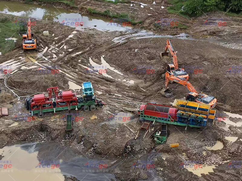 移動(dòng)式砂金設(shè)備