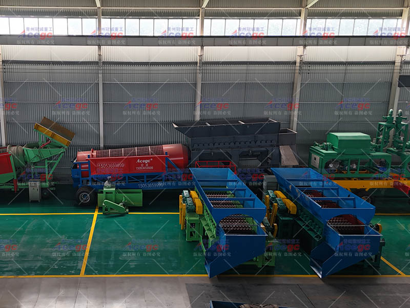 移動滾筒篩洗沙機械